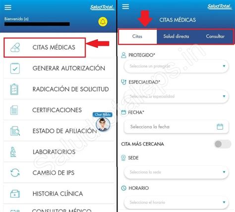 numero de salud total bogota citas|Solicitar o cancelar citas médicas en Salud。